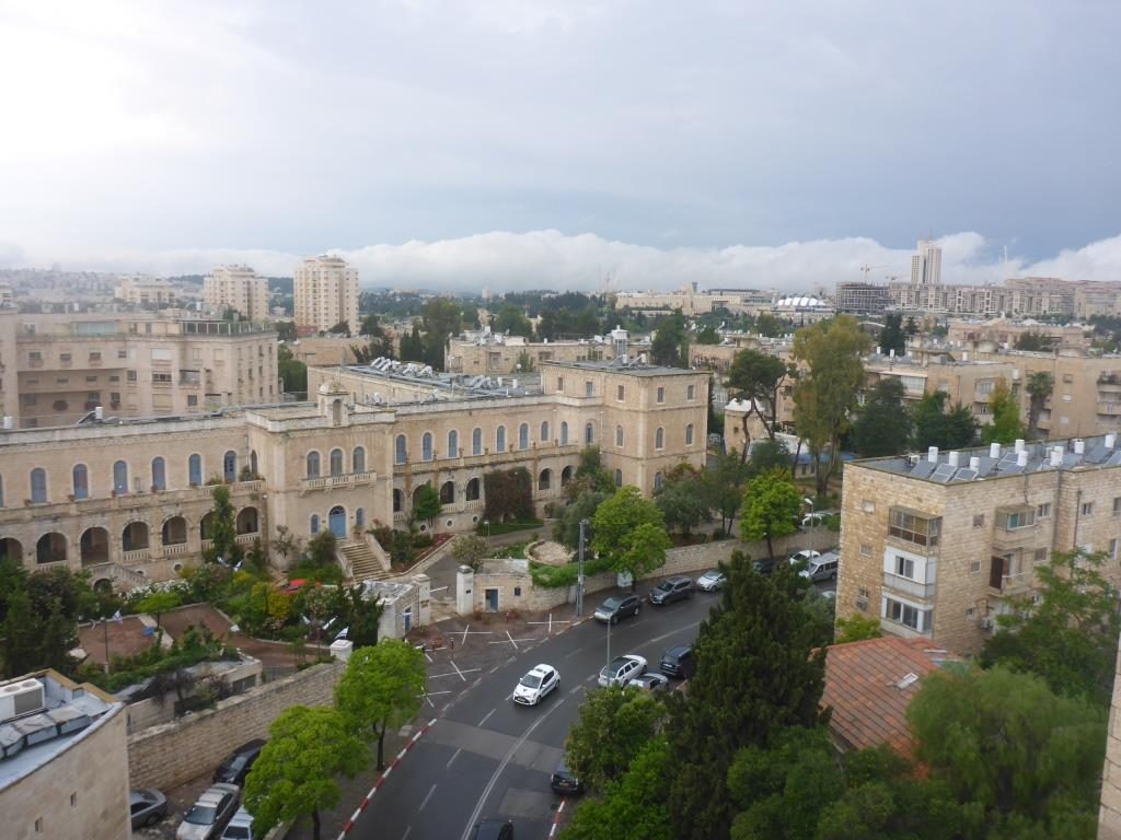 Looking South from the hotel roof - Jerusalem