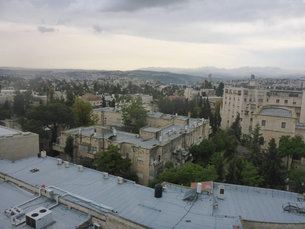 Looking South from the hotel roof - Jerusalem