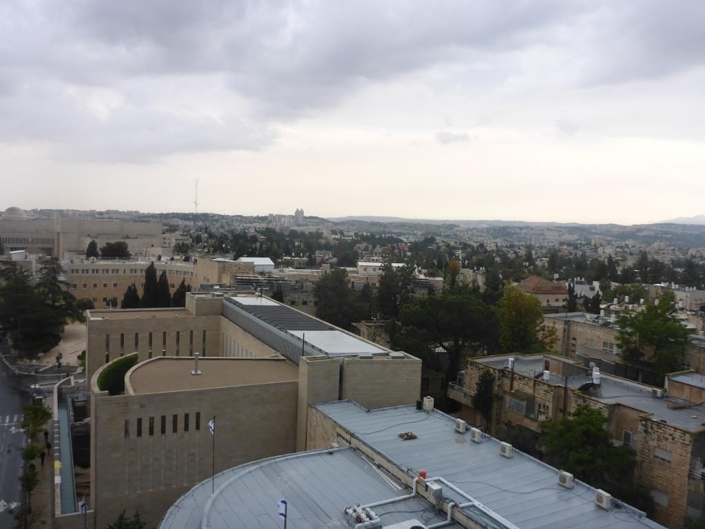 Looking South from the hotel roof - Jerusalem