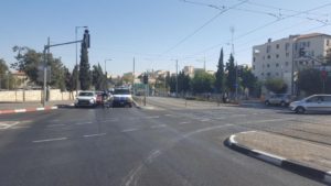 Highway 60 in Jerusalem