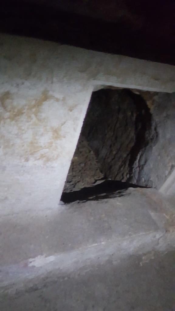 Collecting bone place in the Burial caves in Saint-Étienne Basilica