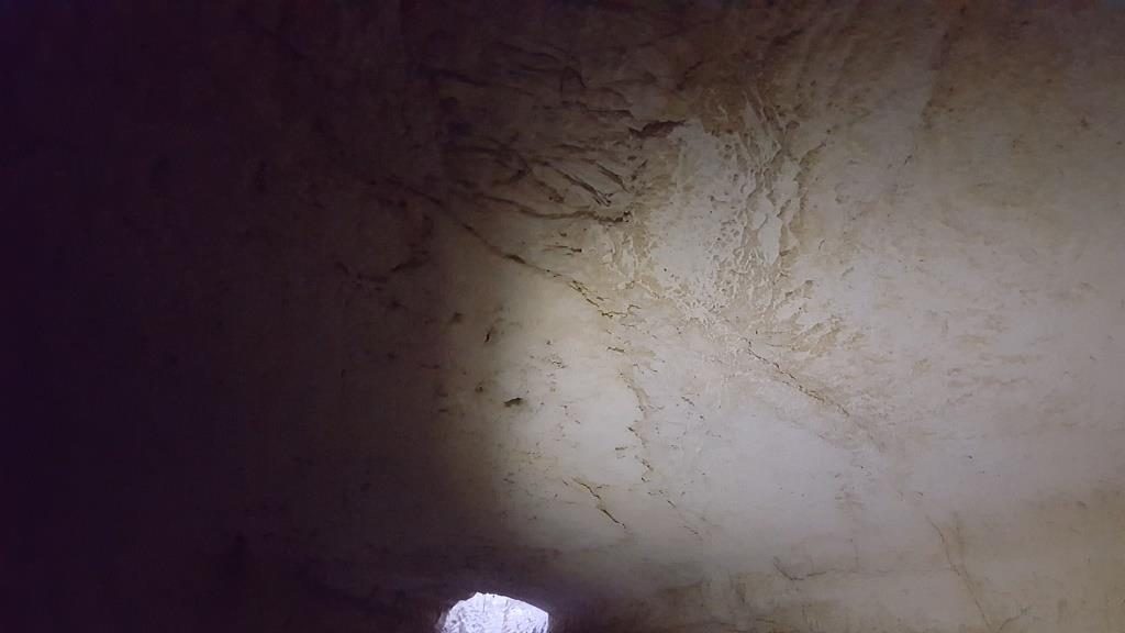 The roof of the main hall Burial caves in Saint-Étienne Basilica