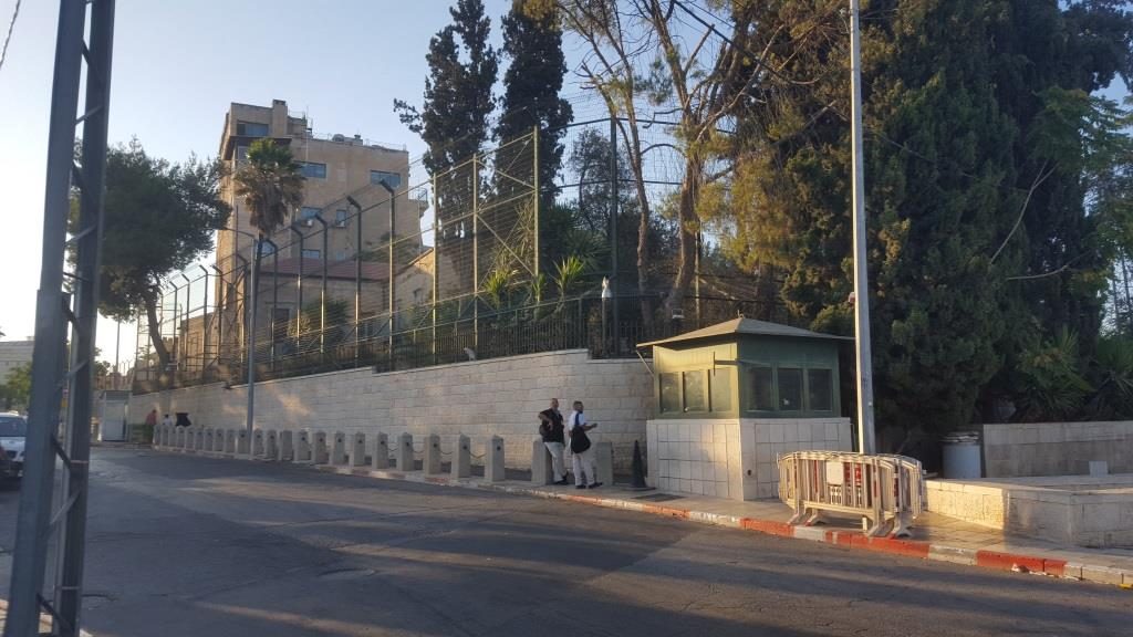 The old East Jerusalem USA Consulate building