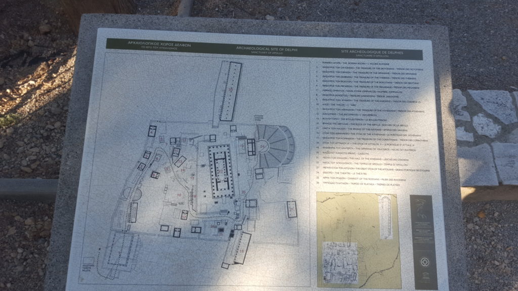 A general map of the site