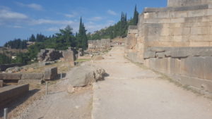 Looking up the sacred way