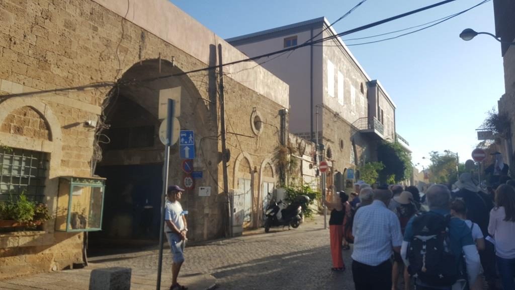 The new Gate in Jaffa walls