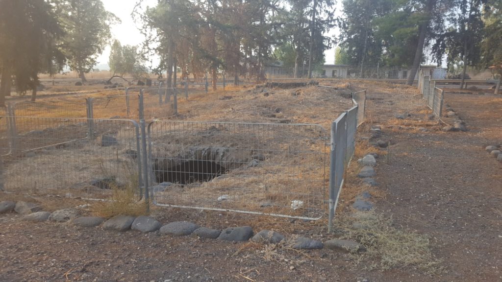 The remains of Shneider's house to which the defenders retreated - Mishmar Hayarden