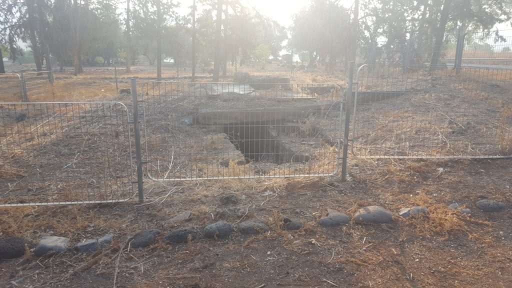 The remains of Shneider's house to which the defenders retreated - Mishmar Hayarden