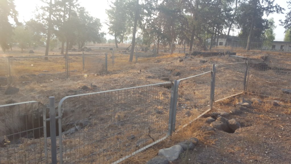 The remains of Shneider's house to which the defenders retreated - Mishmar Hayarden