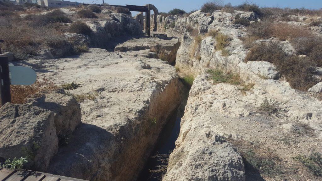 More of the aqueduct in which you can walk