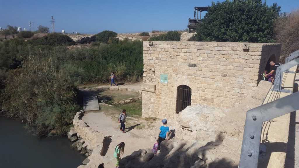 A renovated flour mill from ottoman time in the edge of the bridge