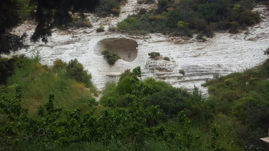 the ruins of the holy site of the Carmelite order - Wadi Siah