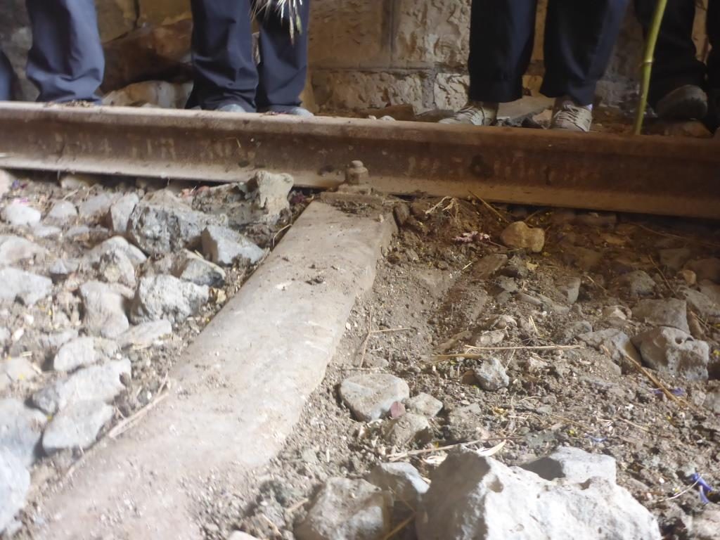 The railway connection details - The Hejaz railway tunnel