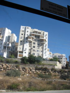 new builings for the ultra orthodox community with balconies for sukot