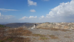 Ma'ale HaHamisha Dairy farm - Looking west