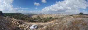 Ma'ale HaHamisha Dairy farm - The view over Kfira creek