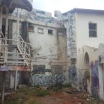 A look from the back - Ramat HaMaphe Hospital building which is abandoned since (2007) - Coronavirus apocalypse