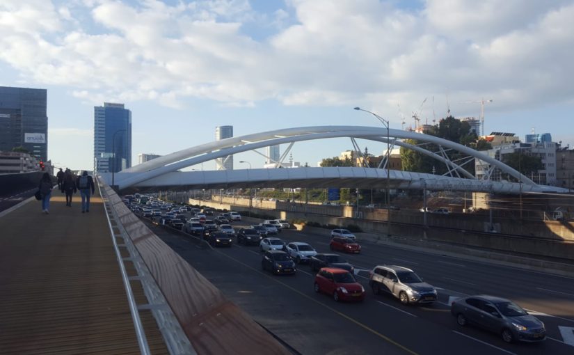 Yehudit bridge opening 🌉