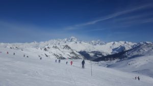 Mount Blanc mountain - Les Arcs 1800