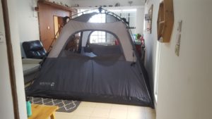 Camping in the living room - Homeschooling
