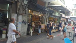 The line in front of Hamotzi Lechem Bakery Bakery