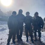 IDF soldier near UN post