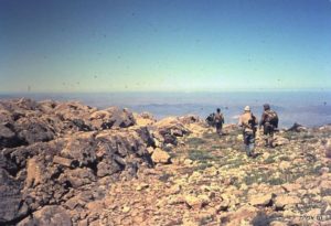 Golani brigade soldiers on the Israeli Hermon - Mitzpe Shalagim