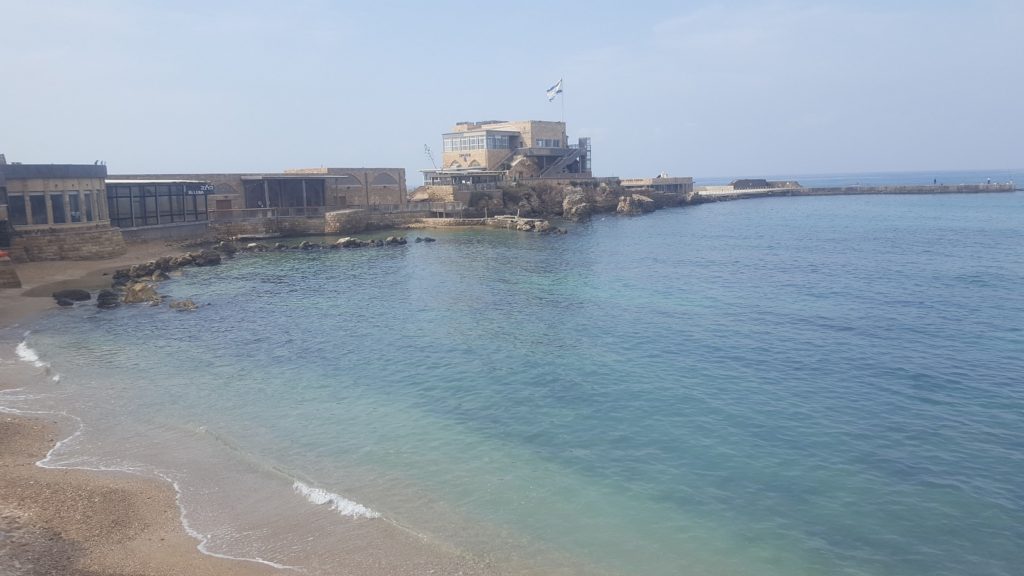 Caesarea harbor