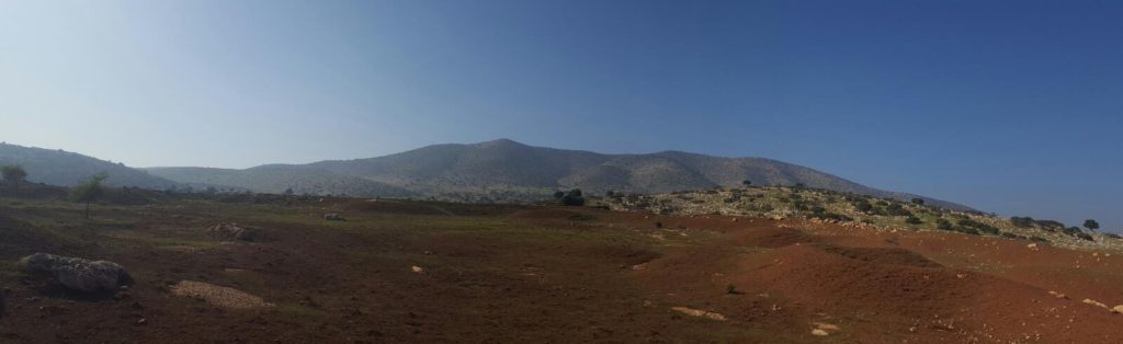 Mount Bezeq Ridge South of the base