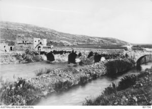 The bridge after rehabilitation on 1918 (Source: Wikimedia) - Bnot Ya'akov