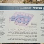 The Canaanite Palace, that was also buried under the fortress court