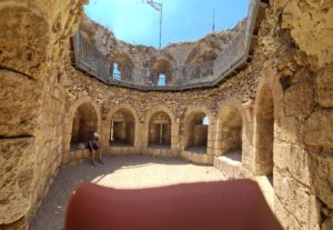 Inside South corner tower (The fortress in a shape of square, there are four towers each in every corner)