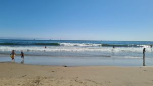 On Carpenteria beach