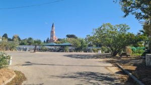 The tower of Saint Peter and Saint Tabitha Russian Orthodox Church