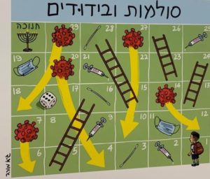Ladders and Quarantines (Coronavirus time version for Snakes and ladders).