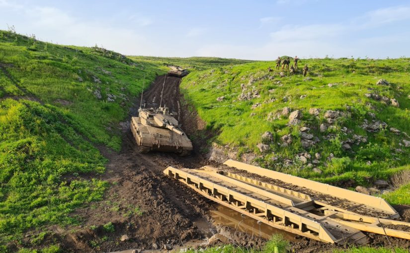 Setting a tank bridge 🌉