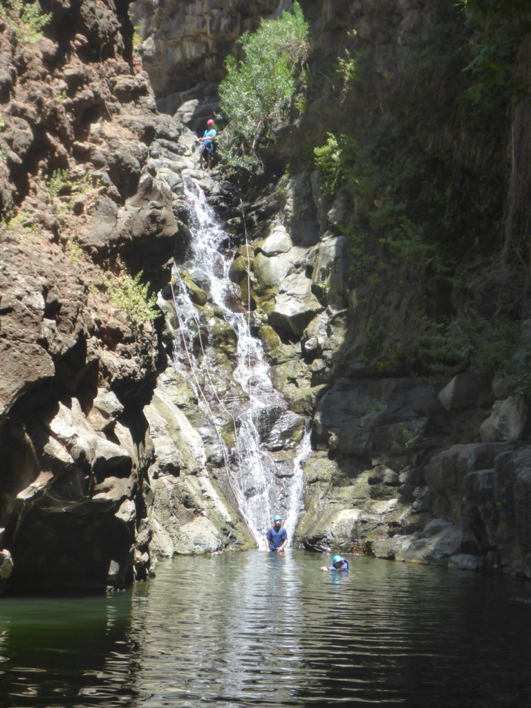 The third waterfall from below