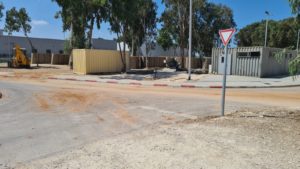 Gabions, as we saw at Sirkin base - Yahalom