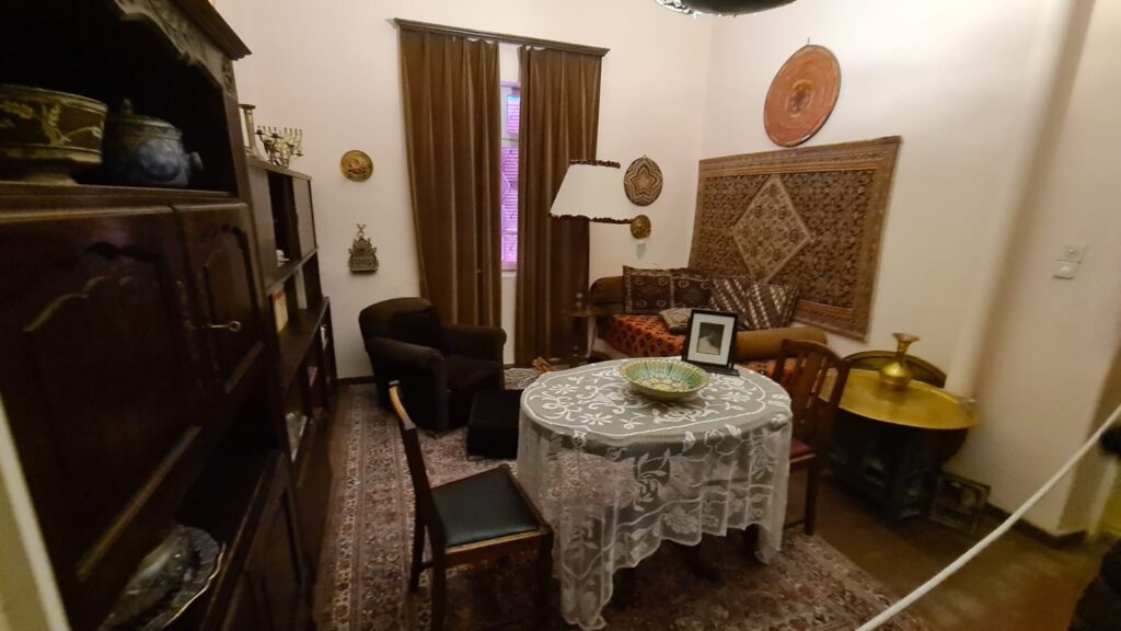 The original living room