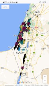 The riots around Israel today, 09.03.2023