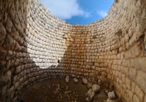 A Kiln from the inside - Migdal Tsedek