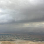 The Jordan valley from the top of the Sartaba