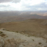 The Jordan valley from the top of the Sartaba