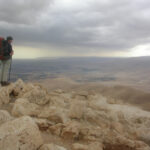 The Jordan valley from the top of the Sartaba