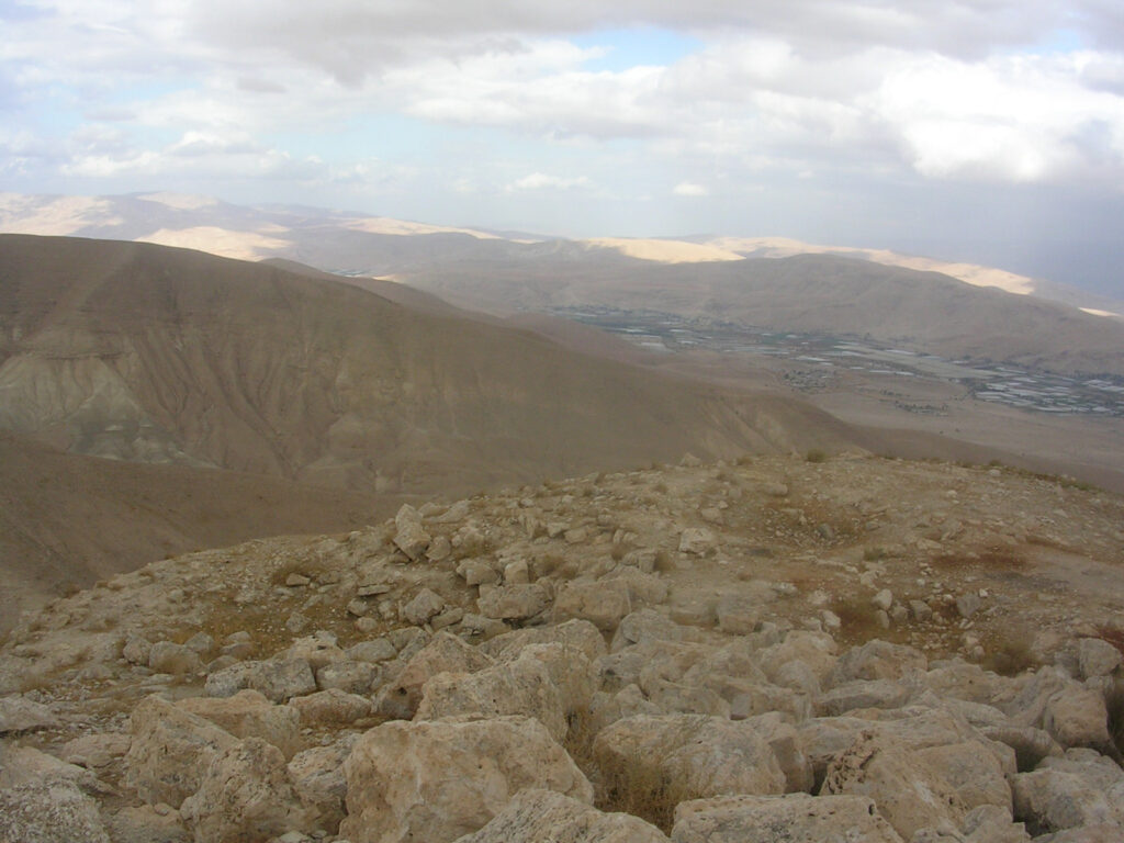 Looking north from the Sartaba fortress