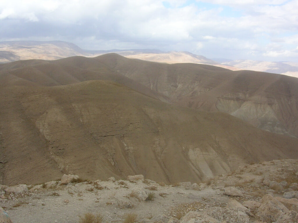 Looking north from the Sartaba fortress