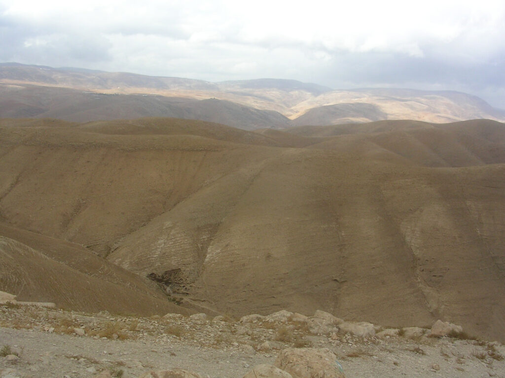 Looking north from the Sartaba fortress