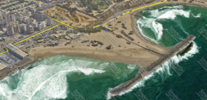 Ariel view of the beach (source: Simplex)