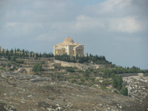 The private house of Munib Rashid al-Masri, a Palestinian billionaire watching over Nablus. - Samaritans