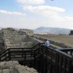 Some of the archeological site on top of the mountain